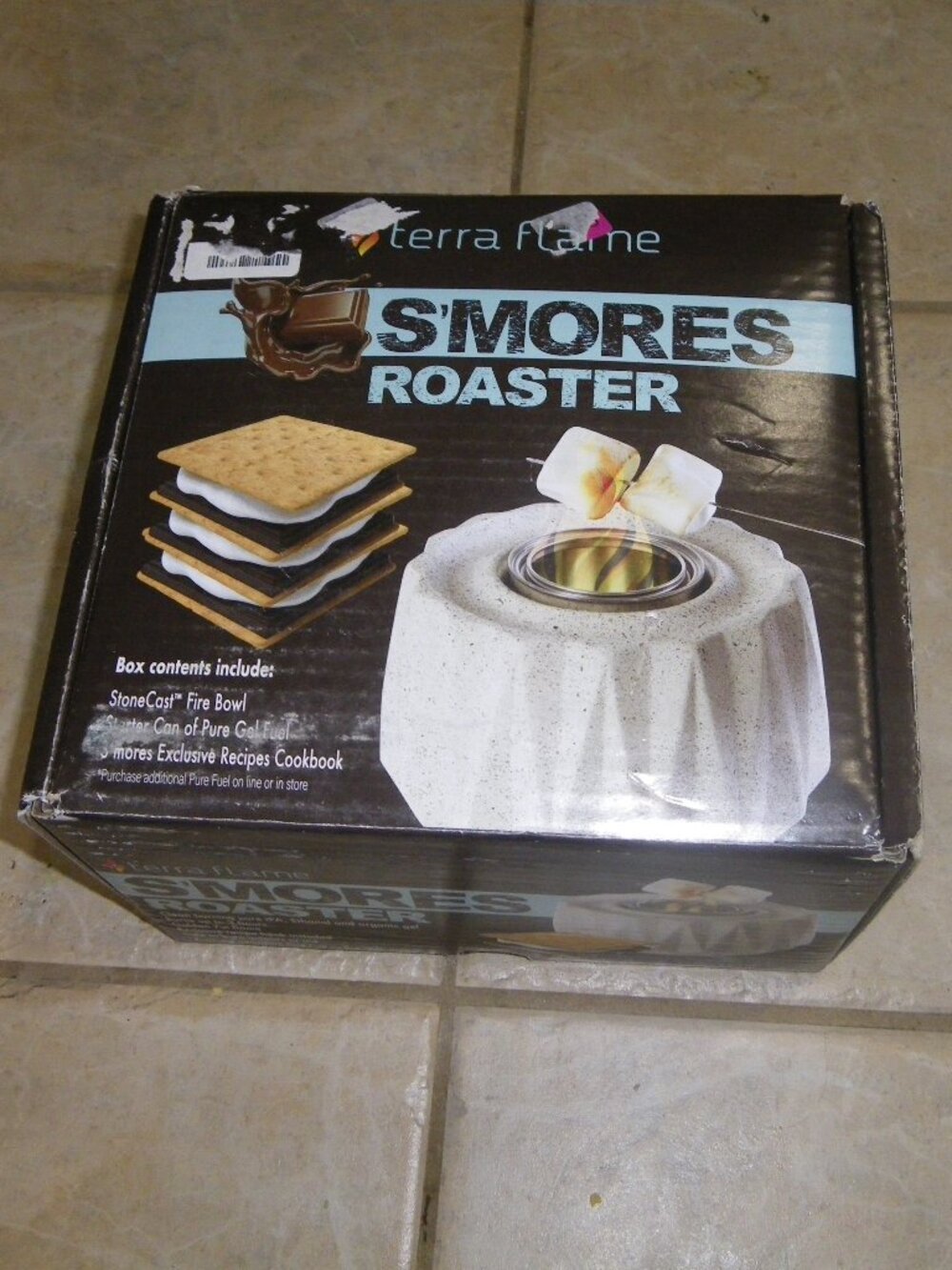 Terra Flame S’Mores Roaster Indoor Outdoor Clean Camping!